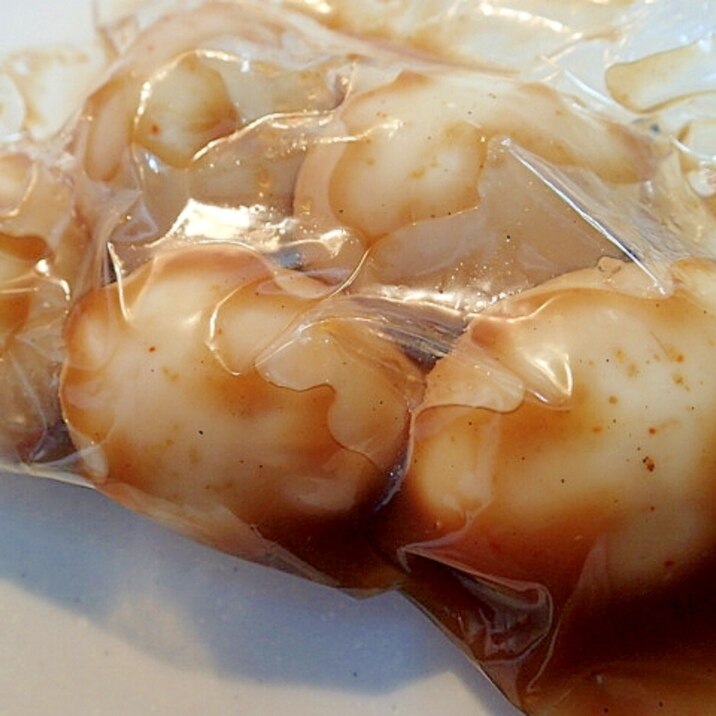 プルコギのたれで 味付け卵♬